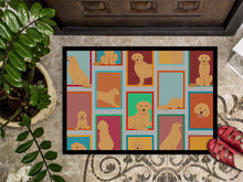 Load image into Gallery viewer, Lots of Golden Retriever Doormat - 24x36 Decorative Floor Mat – Indoor/Outdoor Rug with Artistic Flair
