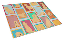 Load image into Gallery viewer, Lots of Golden Retriever Glass Cutting Boards – Durable, Decorative Kitchen Art Large