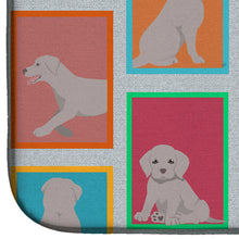 Load image into Gallery viewer, Lots of Grey Labrador Retriever Dish Drying Mat