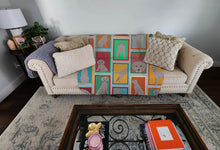 Load image into Gallery viewer, Lots of Grey Labrador Retriever Quilted Blanket 50x60