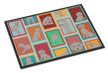 Load image into Gallery viewer, Lots of Grey Labrador Retriever Doormat - 18x27 Decorative Floor Mat – Indoor/Outdoor Rug with Artistic Flair