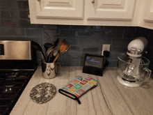 Load image into Gallery viewer, Lots of Grey Labrador Retriever Oven Mitt