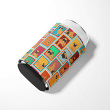 Load image into Gallery viewer, Lots of Apricot Pug Can or Bottle Hugger