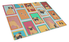 Load image into Gallery viewer, Lots of Apricot Pug Glass Cutting Boards – Durable, Decorative Kitchen Art Large