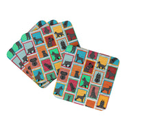 Load image into Gallery viewer, Lots of Black Schnauzer Foam Coaster