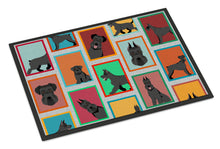 Load image into Gallery viewer, Lots of Black Schnauzer Doormat - 18x27 Decorative Floor Mat – Indoor/Outdoor Rug with Artistic Flair