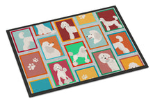 Load image into Gallery viewer, Lots of White Standard Poodle Doormat - 24x36 Decorative Floor Mat – Indoor/Outdoor Rug with Artistic Flair