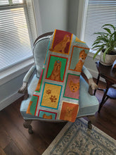 Load image into Gallery viewer, Lots of Red Yorkie Quilted Blanket 50x60