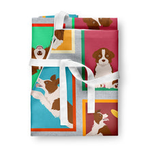 Load image into Gallery viewer, Lots of Red Border Collie Apron – Artist-Designed Kitchen, BBQ &amp; Craft Apron