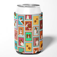 Load image into Gallery viewer, Lots of Red Border Collie Can or Bottle Hugger