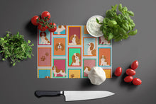 Load image into Gallery viewer, Lots of Blenheim Cavalier Spaniel Glass Cutting Boards – Durable, Decorative Kitchen Art Large