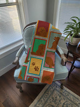 Load image into Gallery viewer, Lots of Ruby Cavalier Spaniel Quilted Blanket 50x60