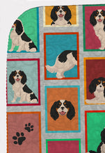 Load image into Gallery viewer, Lots of Tricolor Cavalier Spaniel Quilted Blanket 50x60
