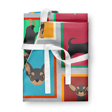 Load image into Gallery viewer, Lots of Black and Tan Chihuahua Apron – Artist-Designed Kitchen, BBQ &amp; Craft Apron