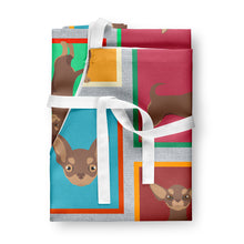 Load image into Gallery viewer, Lots of Chocolate Chihuahua Apron – Artist-Designed Kitchen, BBQ &amp; Craft Apron