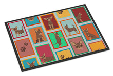 Load image into Gallery viewer, Lots of Chocolate Chihuahua Doormat - 24x36 Decorative Floor Mat – Indoor/Outdoor Rug with Artistic Flair