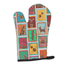 Load image into Gallery viewer, Lots of Chocolate Chihuahua Oven Mitt