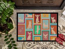Load image into Gallery viewer, Lots of Cream Chihuahua Doormat - 24x36 Decorative Floor Mat – Indoor/Outdoor Rug with Artistic Flair