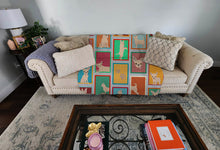 Load image into Gallery viewer, Lots of Cream Chihuahua Quilted Blanket 50x60