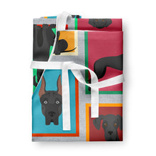 Load image into Gallery viewer, Lots of Black Great Dane Apron – Artist-Designed Kitchen, BBQ &amp; Craft Apron