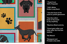 Load image into Gallery viewer, Lots of Black Great Dane Kitchen Towel