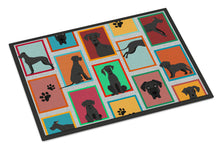 Load image into Gallery viewer, Lots of Black Great Dane Doormat - 18x27 Decorative Floor Mat – Indoor/Outdoor Rug with Artistic Flair
