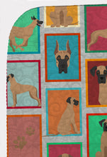 Load image into Gallery viewer, Lots of Fawn Great Dane Quilted Blanket 50x60