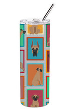 Load image into Gallery viewer, Lots of Fawn Great Dane Stainless Steel 20 oz Skinny Tumbler