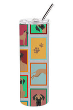 Load image into Gallery viewer, Lots of Fawn Great Dane Stainless Steel 20 oz Skinny Tumbler
