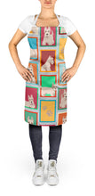 Load image into Gallery viewer, Lots of Wheaten Scottish Terrier Apron – Artist-Designed Kitchen, BBQ &amp; Craft Apron