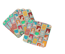 Load image into Gallery viewer, Lots of Wheaten Scottish Terrier Foam Coaster