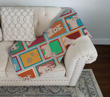 Load image into Gallery viewer, Lots of Wheaten Scottish Terrier Quilted Blanket 50x60