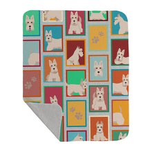Load image into Gallery viewer, Lots of Wheaten Scottish Terrier Quilted Blanket 50x60