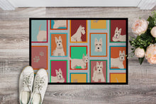 Load image into Gallery viewer, Lots of Wheaten Scottish Terrier Doormat - 18x27 Decorative Floor Mat – Indoor/Outdoor Rug with Artistic Flair