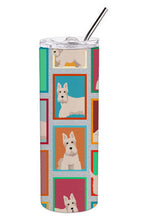 Load image into Gallery viewer, Lots of Wheaten Scottish Terrier Stainless Steel 20 oz Skinny Tumbler