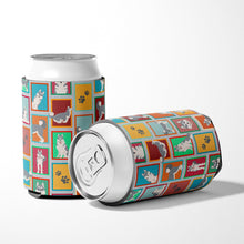 Load image into Gallery viewer, Lots of Grey Siberian Husky Can or Bottle Hugger
