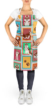 Load image into Gallery viewer, Lots of Red Siberian Husky Apron – Artist-Designed Kitchen, BBQ &amp; Craft Apron