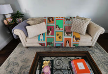 Load image into Gallery viewer, Lots of Liver English Springer Spaniel Quilted Blanket 50x60
