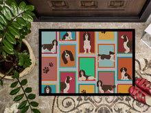 Load image into Gallery viewer, Lots of Liver English Springer Spaniel Doormat - 18x27 Decorative Floor Mat – Indoor/Outdoor Rug with Artistic Flair