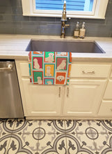 Load image into Gallery viewer, Lots of Cream Golden Retriever Kitchen Towel