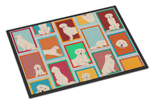 Load image into Gallery viewer, Lots of Cream Golden Retriever Doormat - 18x27 Decorative Floor Mat – Indoor/Outdoor Rug with Artistic Flair