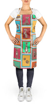 Load image into Gallery viewer, Lots of Fawn Italian Greyhound Apron – Artist-Designed Kitchen, BBQ &amp; Craft Apron