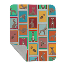 Load image into Gallery viewer, Lots of Fawn Italian Greyhound Quilted Blanket 50x60