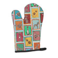 Load image into Gallery viewer, Lots of Fawn Italian Greyhound Oven Mitt