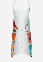 Load image into Gallery viewer, Lots of Red and White Jack Russell Terrier Apron – Artist-Designed Kitchen, BBQ &amp; Craft Apron