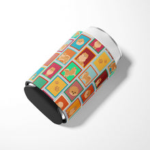 Load image into Gallery viewer, Lots of Orange Pomeranian Can or Bottle Hugger