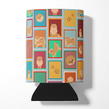 Load image into Gallery viewer, Lots of Orange Pomeranian Can or Bottle Hugger