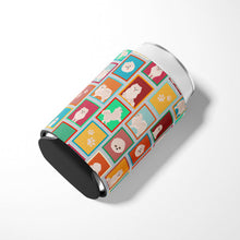 Load image into Gallery viewer, Lots of White Pomeranian Can or Bottle Hugger
