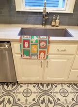 Load image into Gallery viewer, Lots of White Pomeranian Kitchen Towel