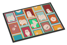 Load image into Gallery viewer, Lots of White Pomeranian Doormat - 18x27 Decorative Floor Mat – Indoor/Outdoor Rug with Artistic Flair